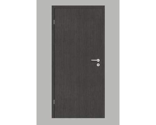 Porte d'intérieur Pertura Yori CPL gris Masera droit 86x198,5 cm gauche Porte intérieure avec ferrures