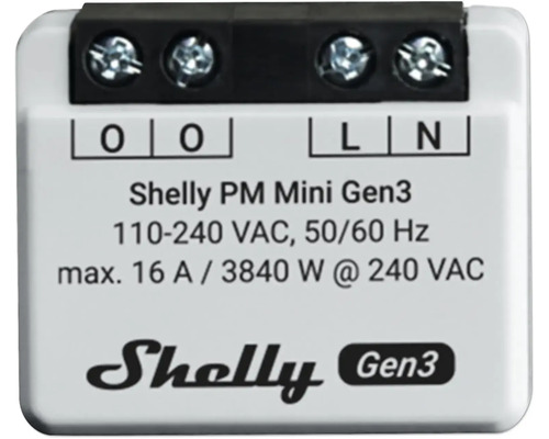 Shelly PM Mini Gen3 Leistungsmesser