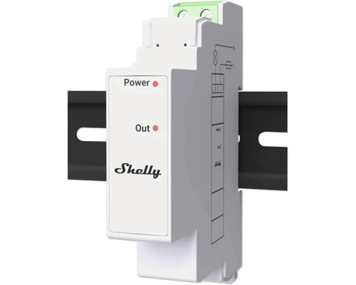 Shelly Hutschiene Relais zur Hausautomation
