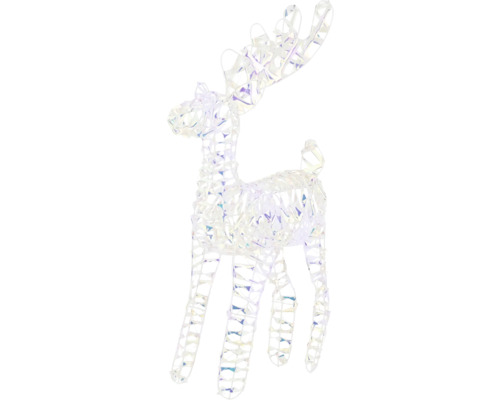 Dekorativer Hirsch aus Kunststoff für die Weihnachtszeit