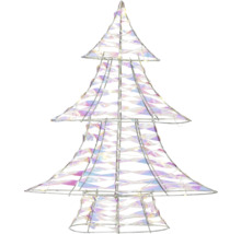 Dekorativer Weihnachtsbaum aus Draht und Kunststoff für den Innenbereich
