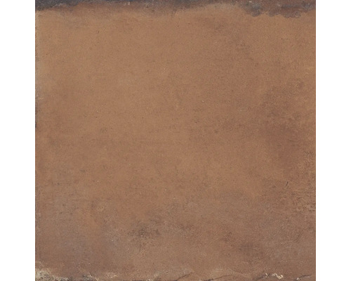 Quadratische Bodenfliese aus Terrakotta