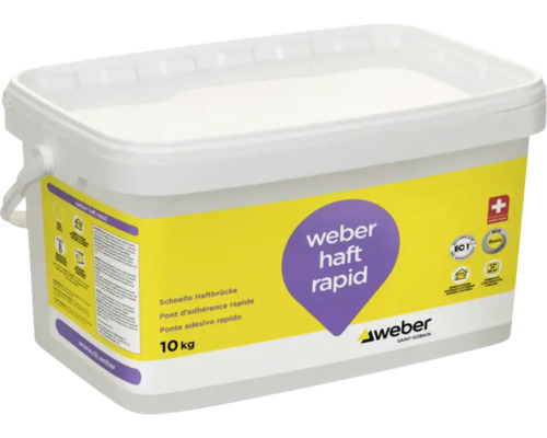 Weber Haft Rapid Haftbrücke im 10 Kilogramm Eimer