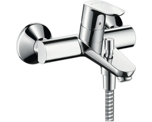 hansgrohe Badewannenarmatur FOCUS chrom matt 31940000