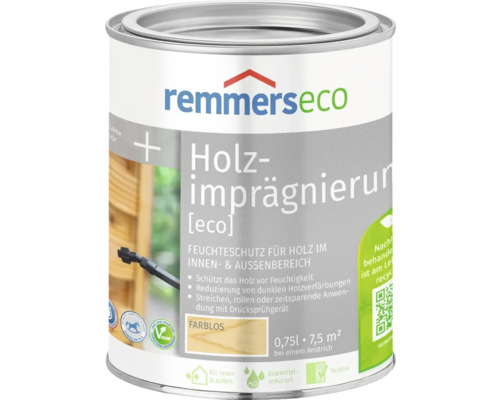 Holzimprägnierung farblos von Remmers im Metalleimer