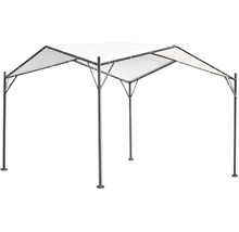 Tente de jardin avec cadre métallique et toit en tissu