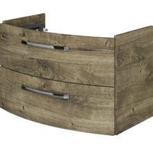 Meuble sous lavabo Jungborn VENTITRE lxhxp 80x49.2x43 cm chêne ribbeck transversal