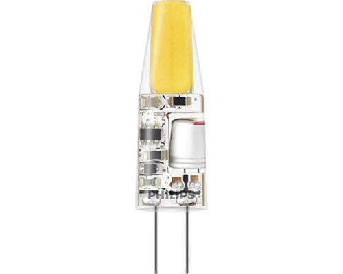 Ampoule LED G4 1,7 W transparent 2700 K blanc chaud