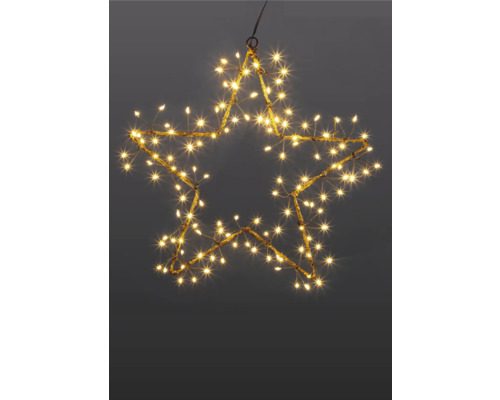 Étoile décorative avec éclairage LED pour l''intérieur