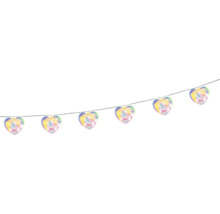 Guirlande lumineuse avec motifs de cœurs