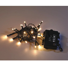 Guirlande lumineuse à piles avec fonction de minuterie
