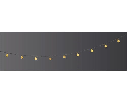 Guirlande lumineuse décorative avec lampes sphériques