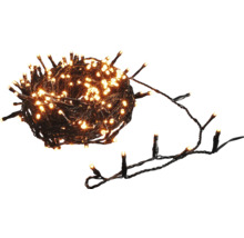 Guirlande lumineuse avec des lumières blanc chaud
