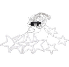 Guirlande lumineuse en forme d''étoiles avec transformateur pour l''intérieur
