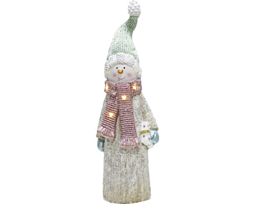 LED figure bonhomme de neige h 57 cm