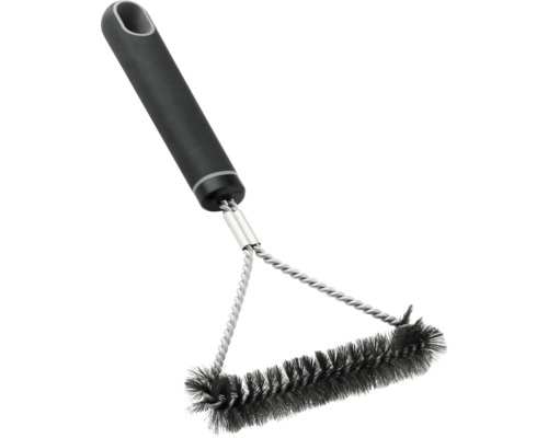 Brosse pour barbecue avec manche et poils