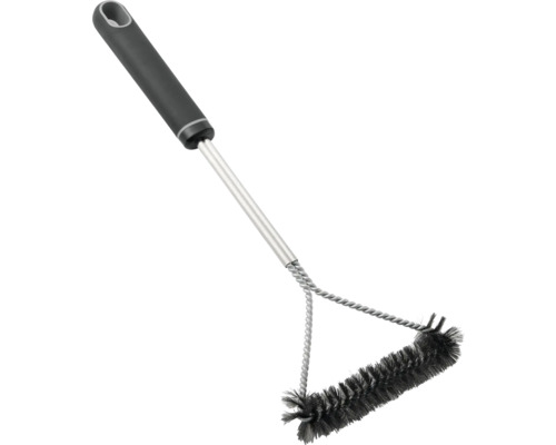Grillbürste mit Griff und Borstenkopf