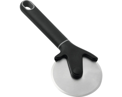Coupe-pizza avec manche noir et lame ronde