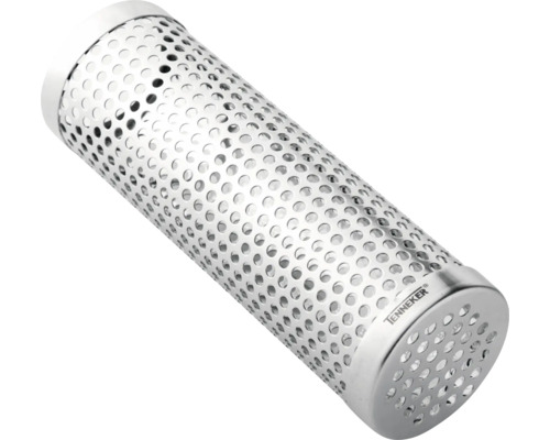 Tube à fumer en acier inoxydable perforé