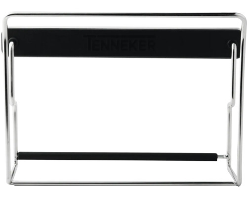 Porte-papier toilette en métal pour montage mural