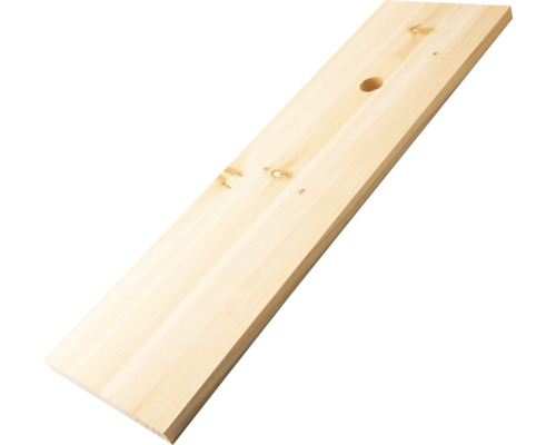 Holzbrett mit Bohrloch