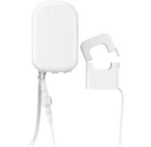 Thermostat blanc avec câble et support