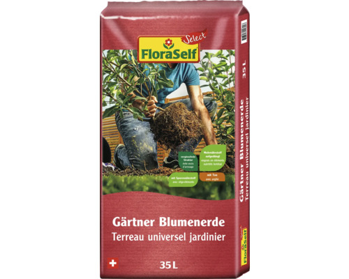 Gärtnerblumenerde FloraSelf Select® 35 L