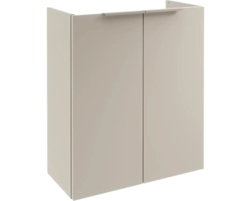 Mini-Waschtischunterschrank FACKELMANN SBC BxHxT 52x60x24.3 cm Frontfarbe cubanit grey 86080