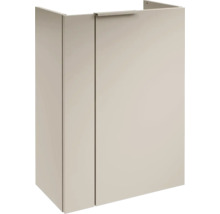Mini meuble sous vasque FACKELMANN SBC à droite lxhxp 44x60x24.3 cm cubanit gris