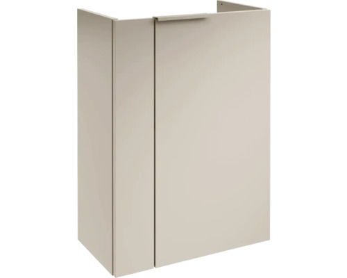 Mini-Waschtischunterschrank FACKELMANN SBC rechts BxHxT 44x60x24.3 cm Frontfarbe cubanit grey 86070