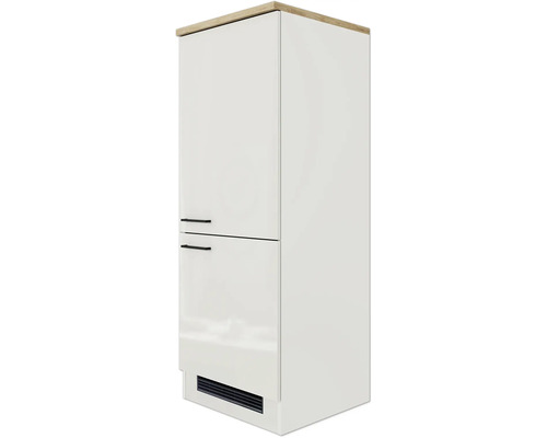 Haut meuble de cuisine avec deux portes et grille d''aération
