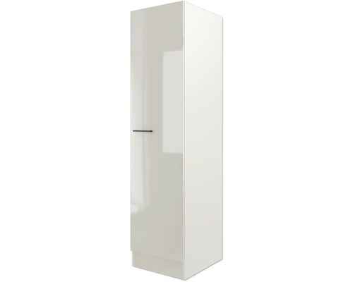 Hochglänzender Hochschrank für Küche oder Bad mit Griff