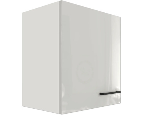 Élément haut de cuisine blanc avec poignée