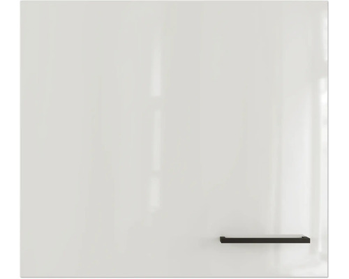 Armoire suspendue Flex Well Lund lxpxh 60x32x54.8 cm façade gris clair brillant - corps gris fumé