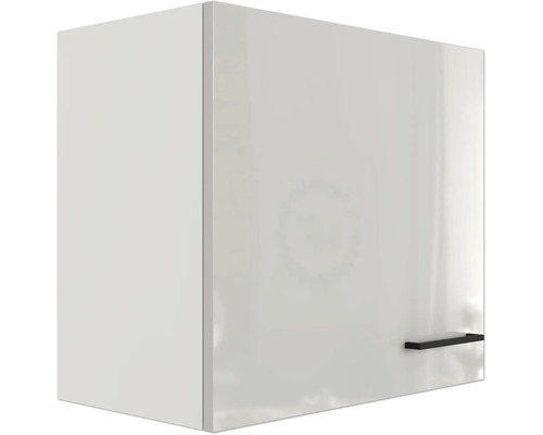 Meuble haut de cuisine blanc avec poignée