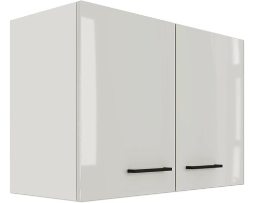 Armoire suspendue avec deux portes et poignées