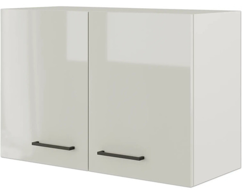 Meuble haut avec deux portes et poignées