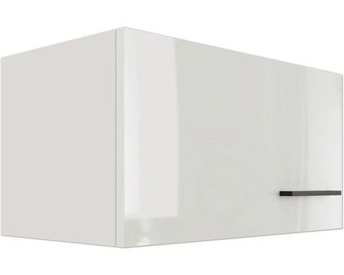 Armoire suspendue blanche avec poignée