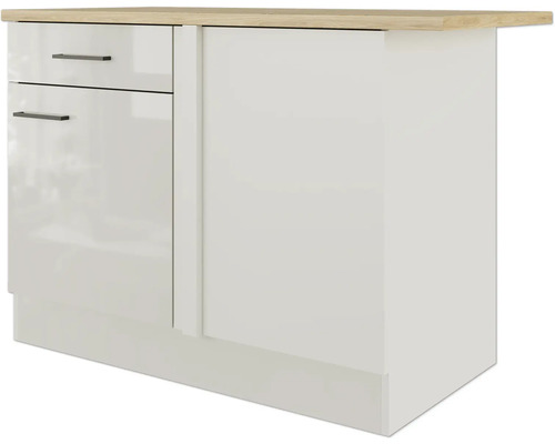 Meuble bas de cuisine avec tiroirs et porte