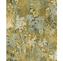 Tapete mit Dschungelmotiv mit Blättern