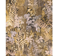 Tapete mit tropischem Pflanzenmuster