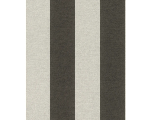 Vliestapete 600766 Schöner Wohnen Streifen schwarz Gestreifter Teppich für Bodenbelag