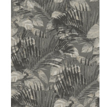 Papier peint avec motif de feuilles