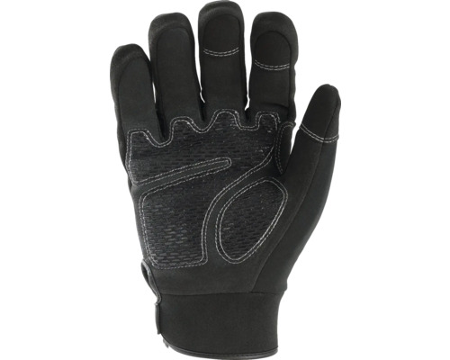 Gant de travail noir avec paume renforcée