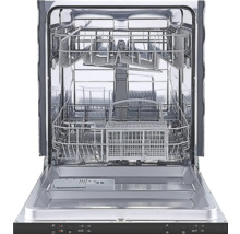 Lave-vaisselle ouvert avec panier supérieur et inférieur