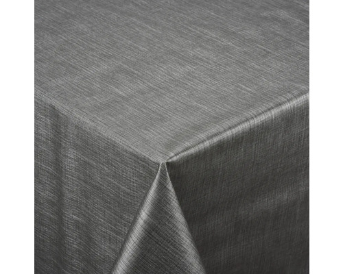 Tischdecke Linen anthrazit 140x280 cm