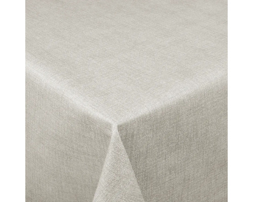 Tischdecke linen taupe 140x280 cm