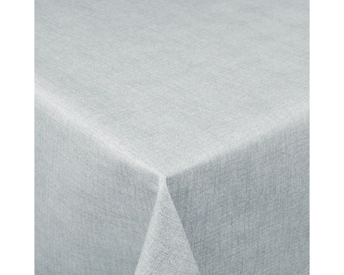 Tischdecke linen grau 140x280 cm