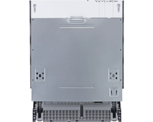 Vue arrière d''un lave-vaisselle avec points de fixation