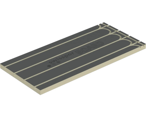 Élément de chauffage au sol swissporBOARD Calore 1240x600x40 mm Élément de chauffage au sol swissporBOARD Calore 1240x600x40 mm
